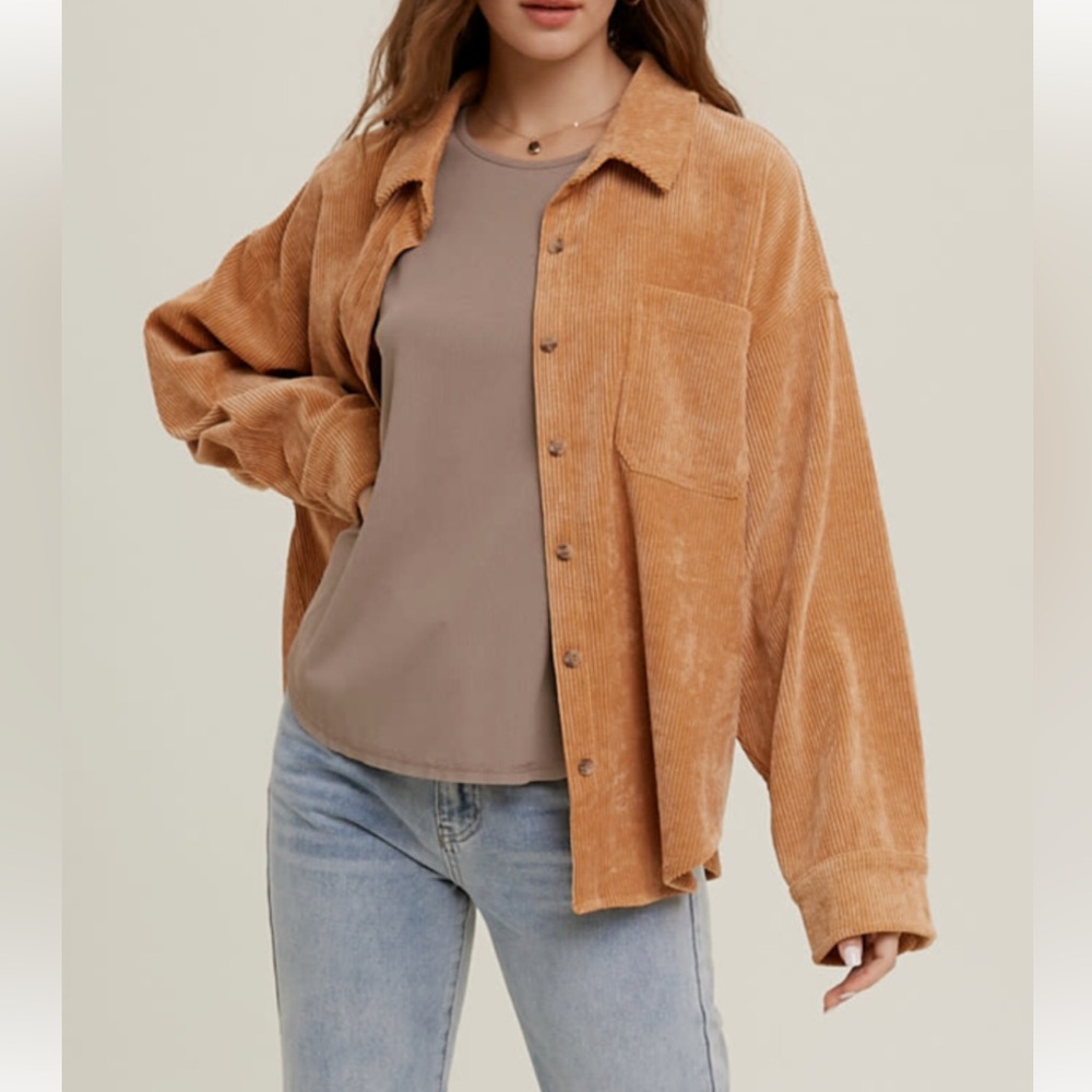 Wishlist Apparel Women’s Oversized Shirt Jacket